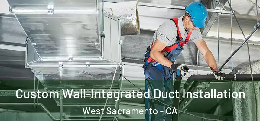  Custom Wall-Integrated Duct Installation West Sacramento - CA